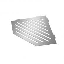 Dural TI-Shelf Line Stainless Steel 304 Brushed Pentagonal Corner Shelf